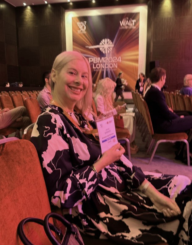 Conference attendee at PBM2024 London