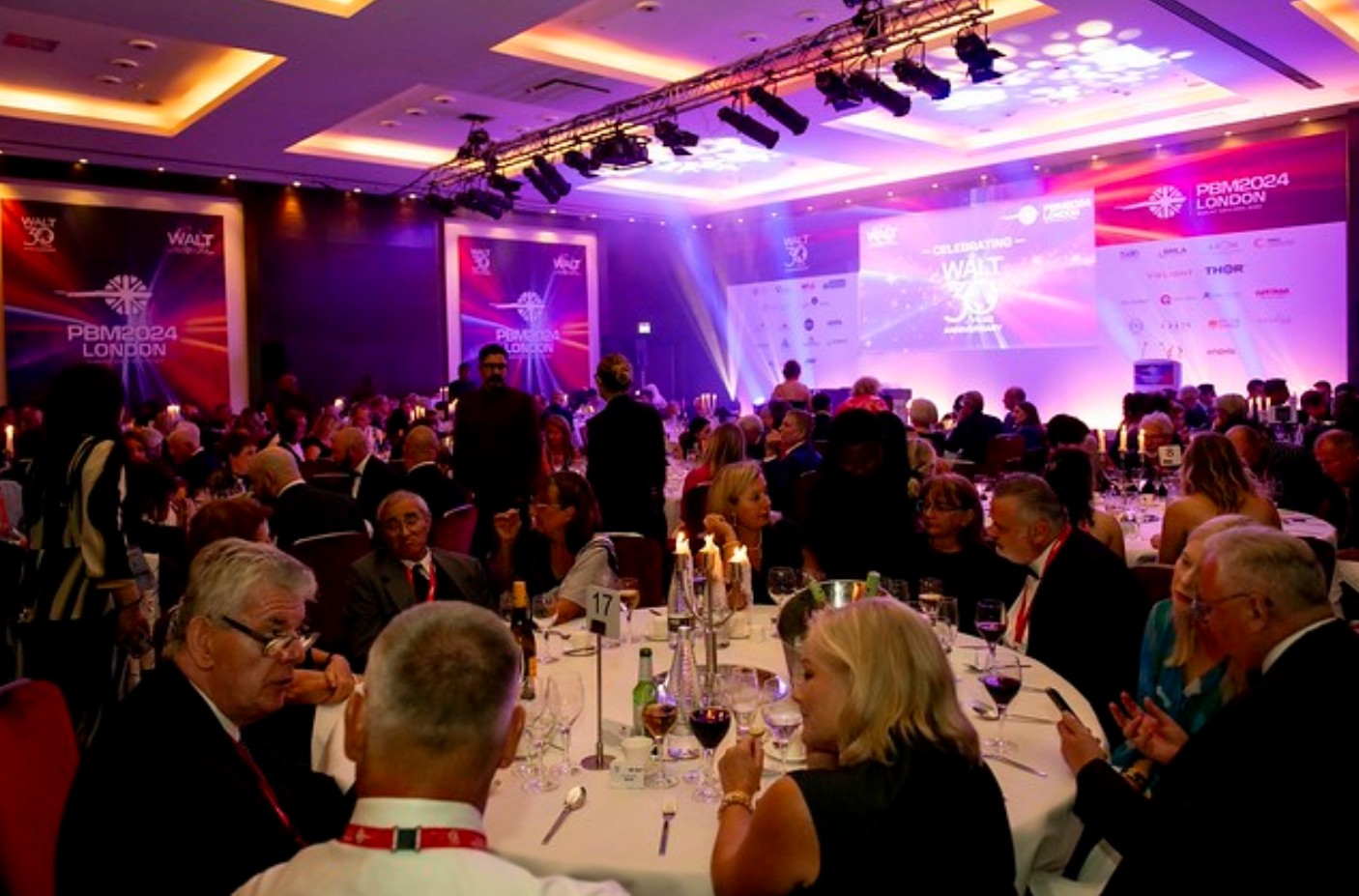 Main conference hall at PBM2024 London